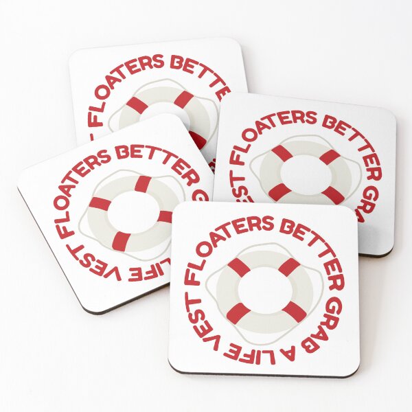 Item preview, Floaters Better Grab A Life Vest designed and sold by camronmorrissey.
