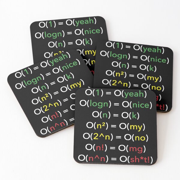 Item preview, Alternative Big O Notation designed and sold by quanticdev.