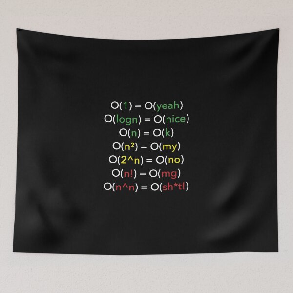 Item preview, Alternative Big O Notation designed and sold by quanticdev.
