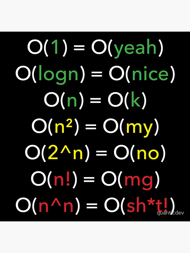 Alternative Big O Notation by quanticdev