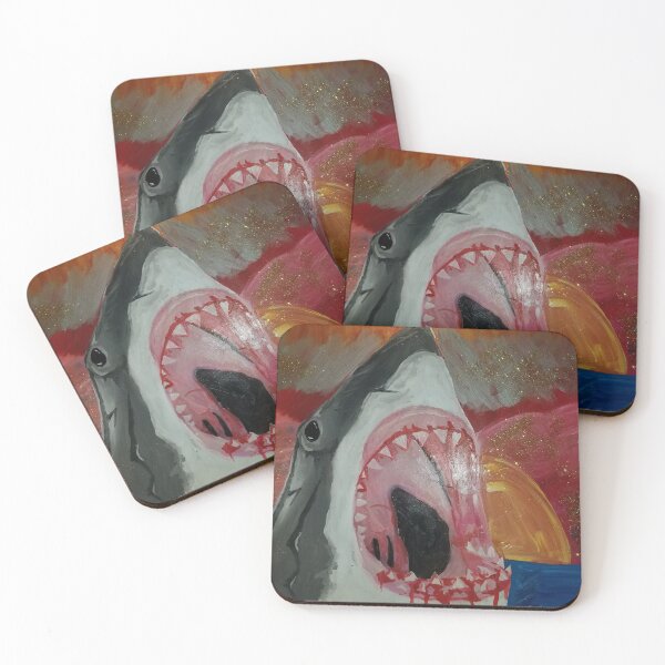 Item preview, Great White Shark painting! designed and sold by reaganalexis0.