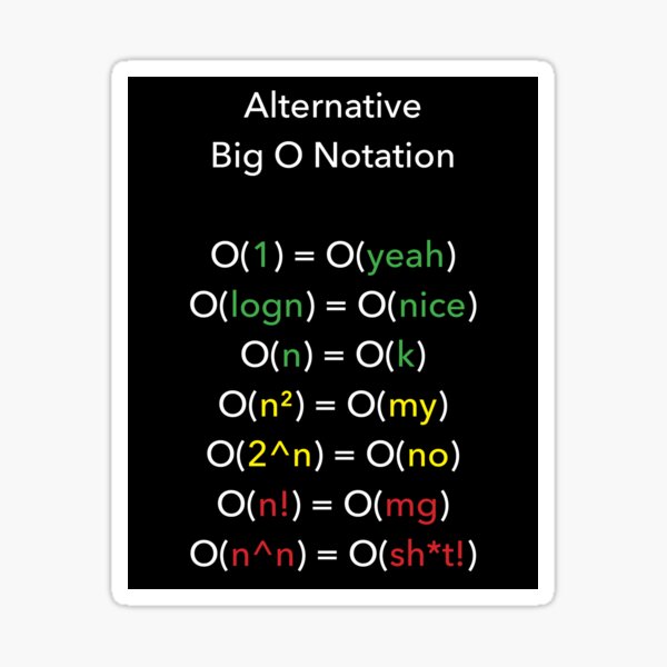 Item preview, Notation alternative Big O (avec titre) designed and sold by quanticdev.