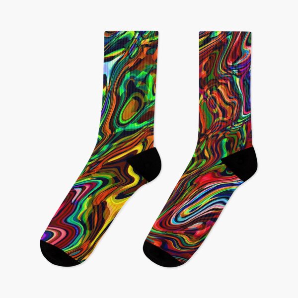 Item preview, Colorful Paint Swirl Pattern designed and sold by RootSquare.