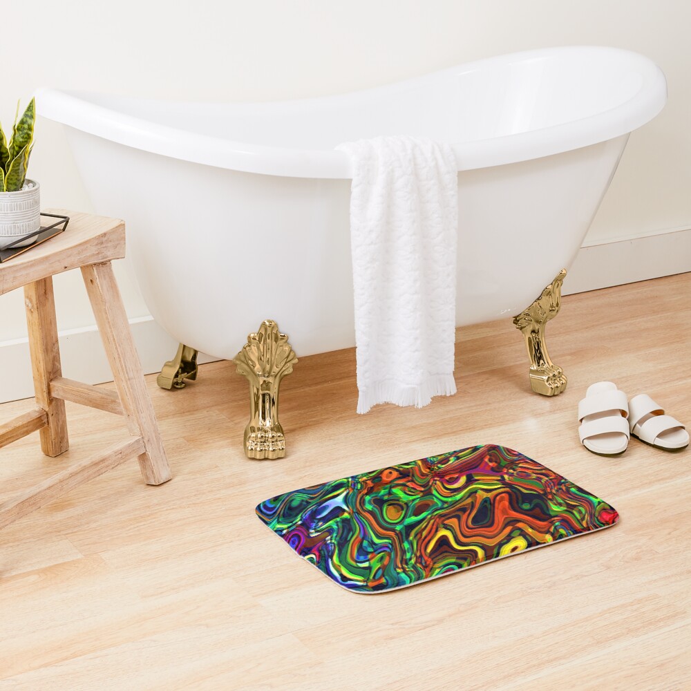 Item preview, Bath Mat designed and sold by RootSquare.