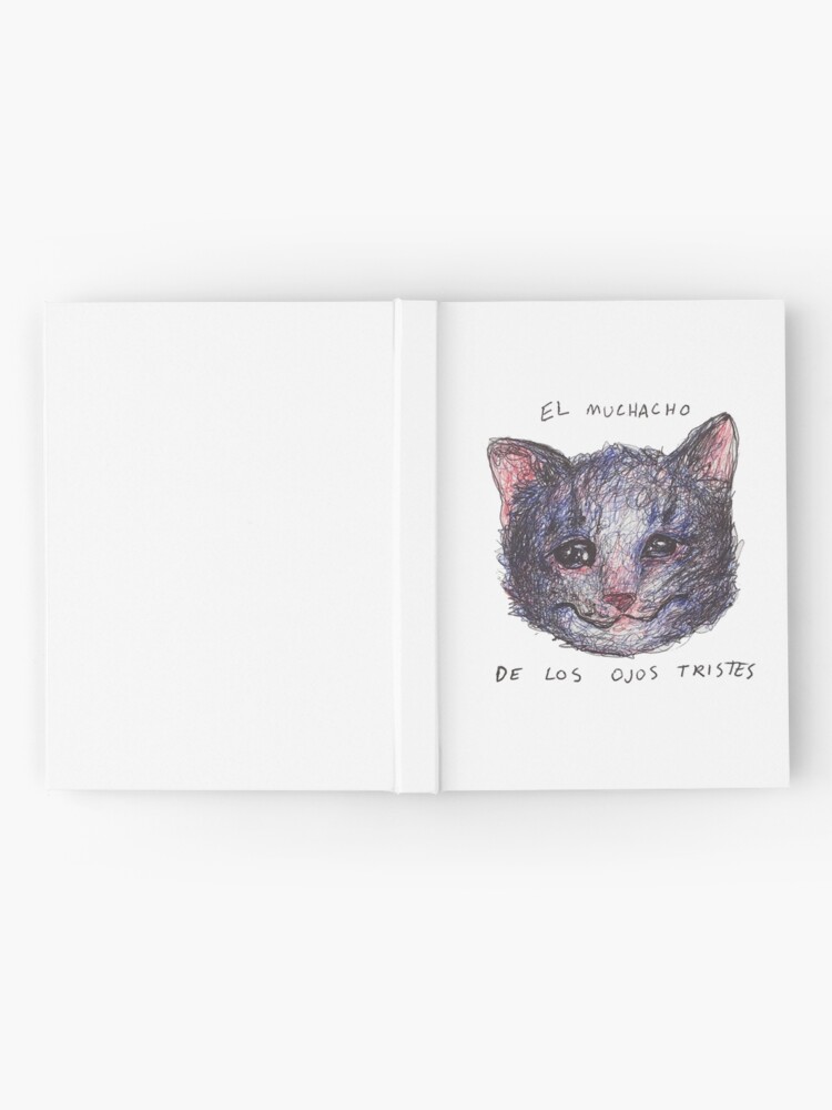 El Muchacho De Los Ojos Tristes Notizbuch Von Tedivision Redbubble