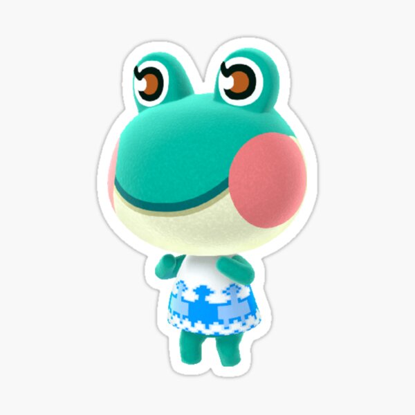 "lily animal crossing " Sticker for Sale by therealannie Redbubble