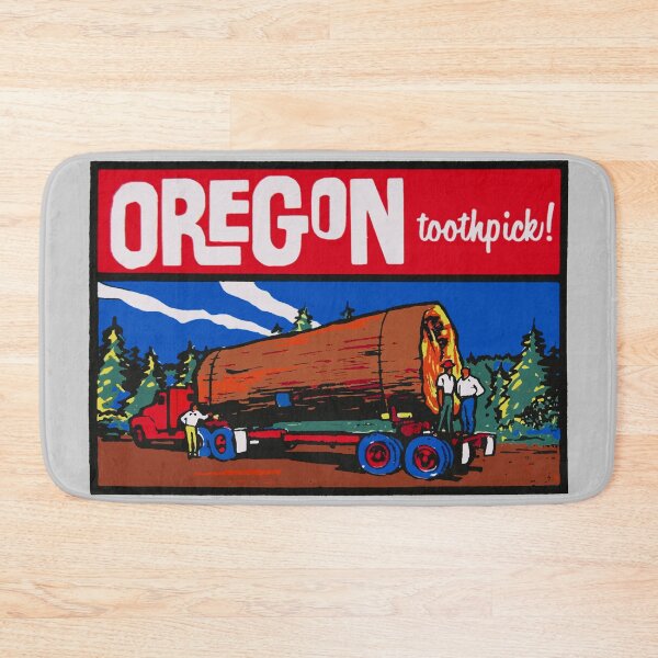 Artikelvorschau, Vintage Oregon Aufkleber entworfen und verkauft von Decal Mania.