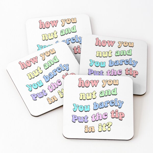 Item preview, how you nut and you barely put the tip in it? leave em alone designed and sold by alessiacara.