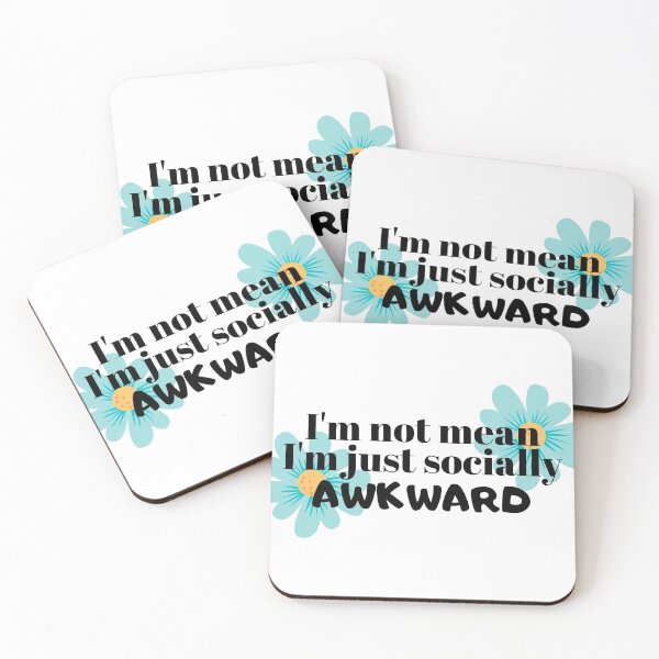 Item preview, Socially Awkward designed and sold by customsbykate.