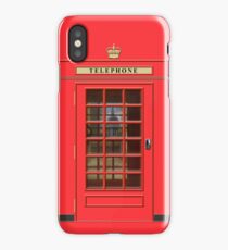British Red Phone box with St Pauls iPhone Case