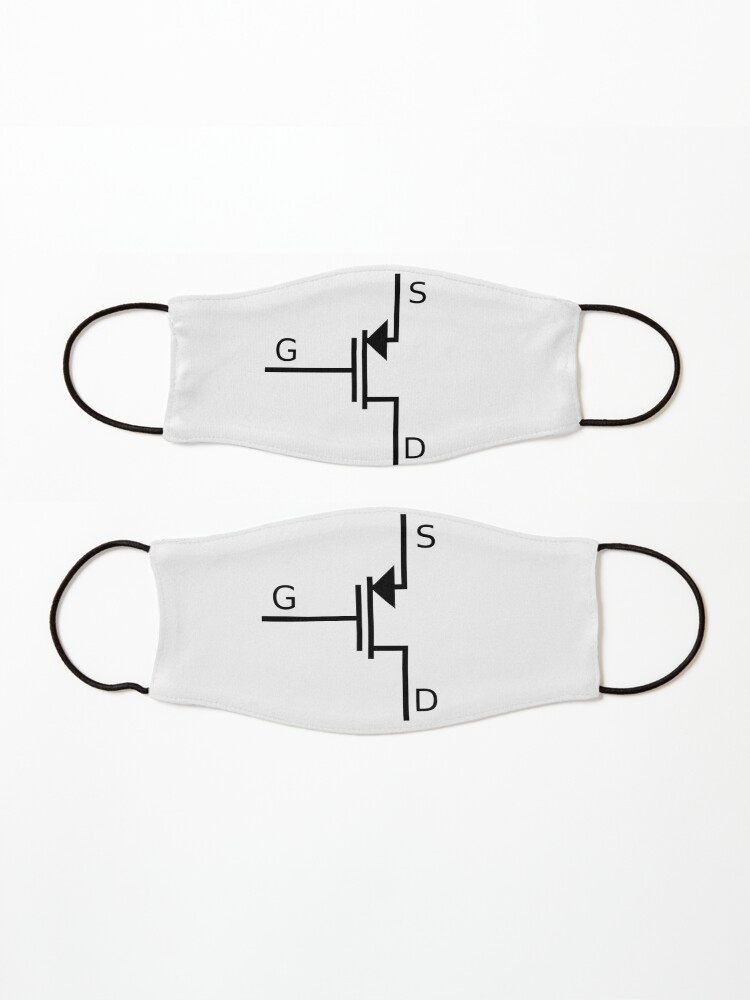 Alternate view of Mosfet symbol, #mosfet, #symbol, #MosfetSymbol, #SymboleMosfet Mask