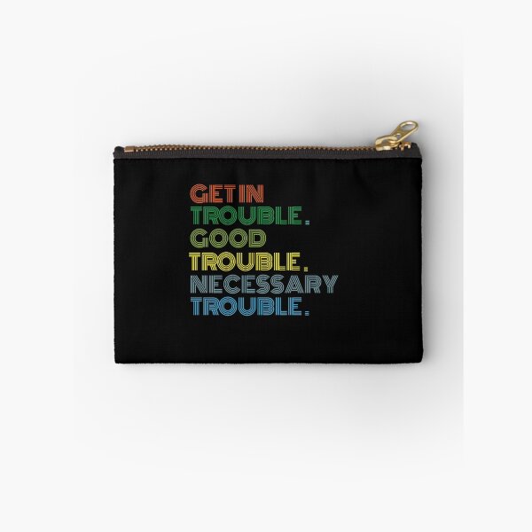 Item preview, GET IN TROUBLE GOOD TROUBLE NECESSARY TROUBLE: funny gift for her Cute Family Gift idea for Mom designed and sold by DIGIL DOWN.