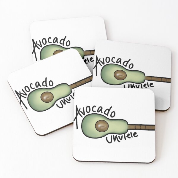 Artikelvorschau, Avocado-Ukulele entworfen und verkauft von alyssascribbles.