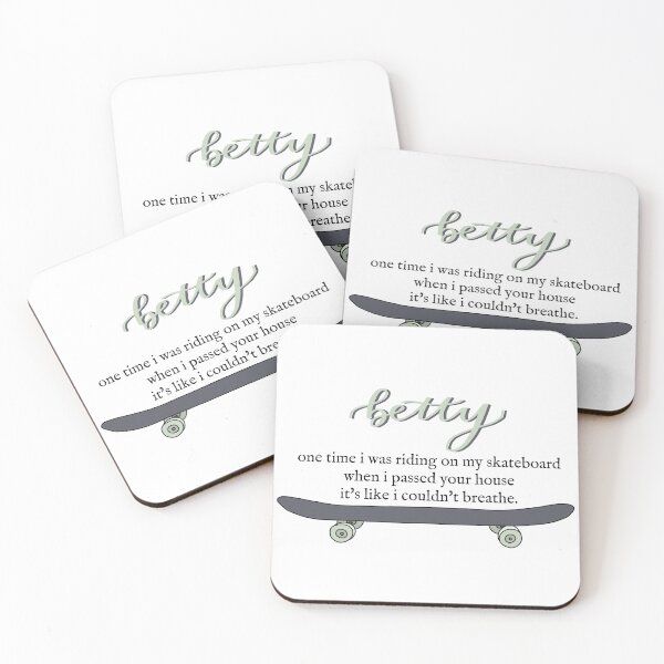 Item preview, betty lyrics illustration designed and sold by shivanim.