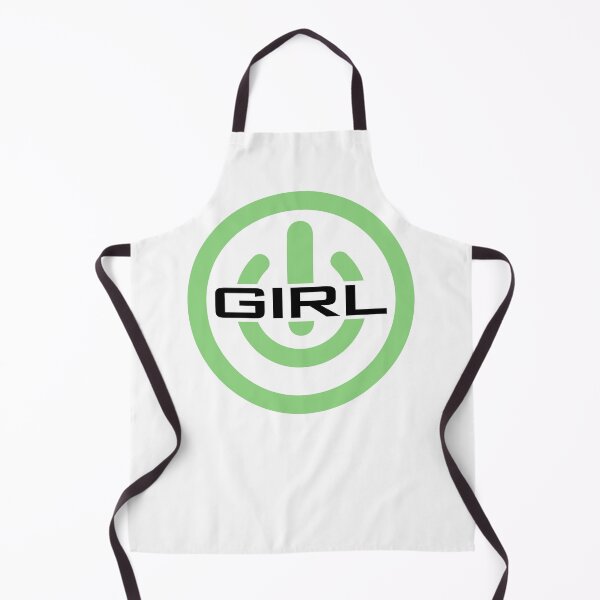 Item preview, Girl Power-Button-Black designed and sold by BLACKSUN-SHOP.