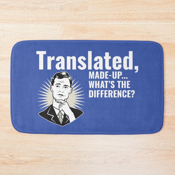 Item preview, Translated, Made-Up...What's The Difference? Retro Thinking designed and sold by Exmo Merch.