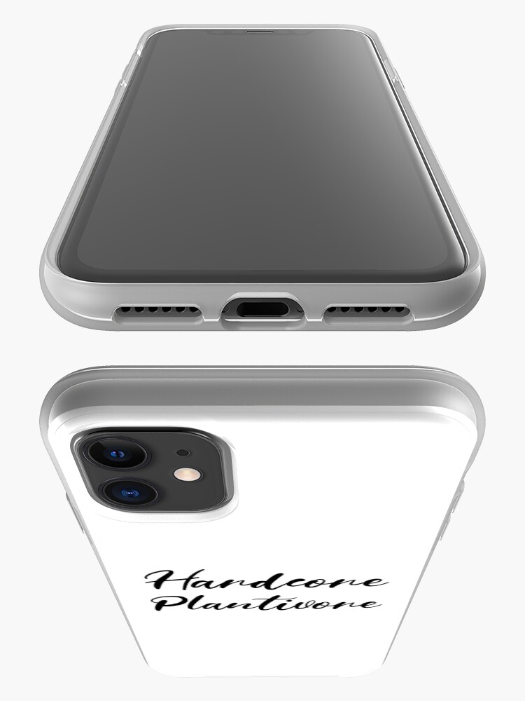 Alternate view of Hardcore Plantivore Black iPhone Case & Cover