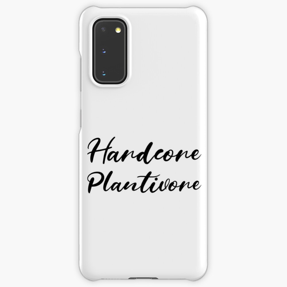 Hardcore Plantivore Black Case & Skin for Samsung Galaxy