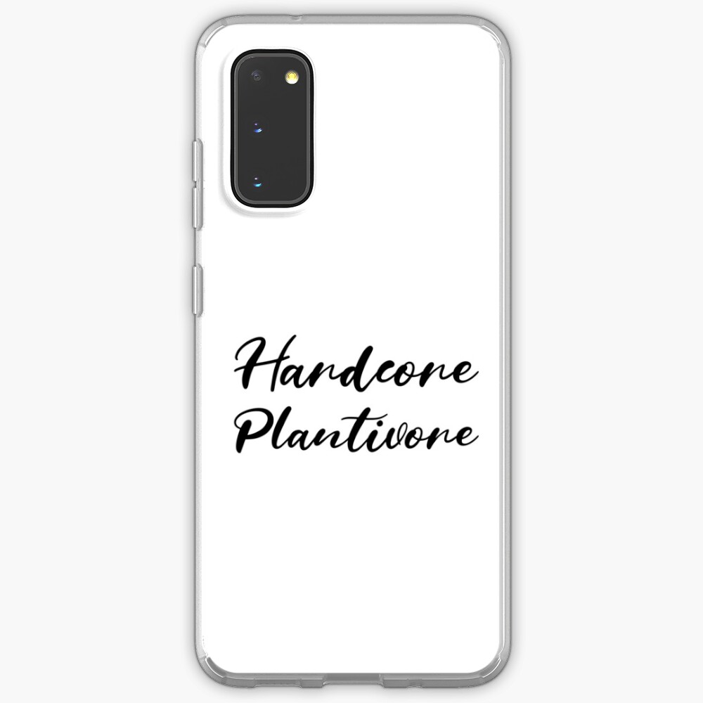 Hardcore Plantivore Black Case & Skin for Samsung Galaxy