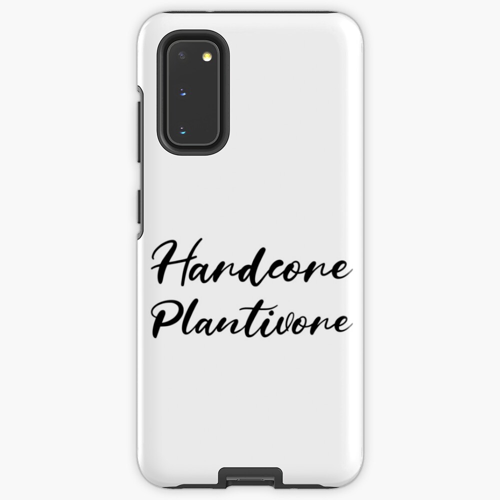 Hardcore Plantivore Black Case & Skin for Samsung Galaxy