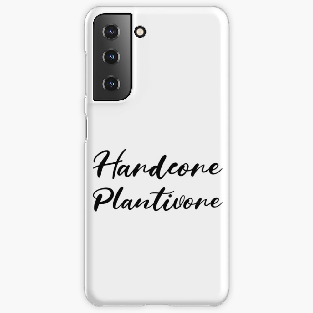 Hardcore Plantivore Black Case & Skin for Samsung Galaxy