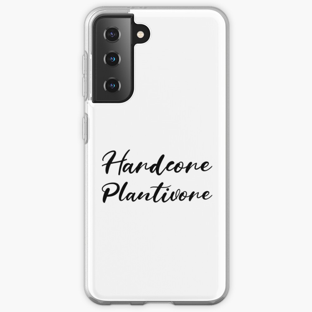 Hardcore Plantivore Black Case & Skin for Samsung Galaxy