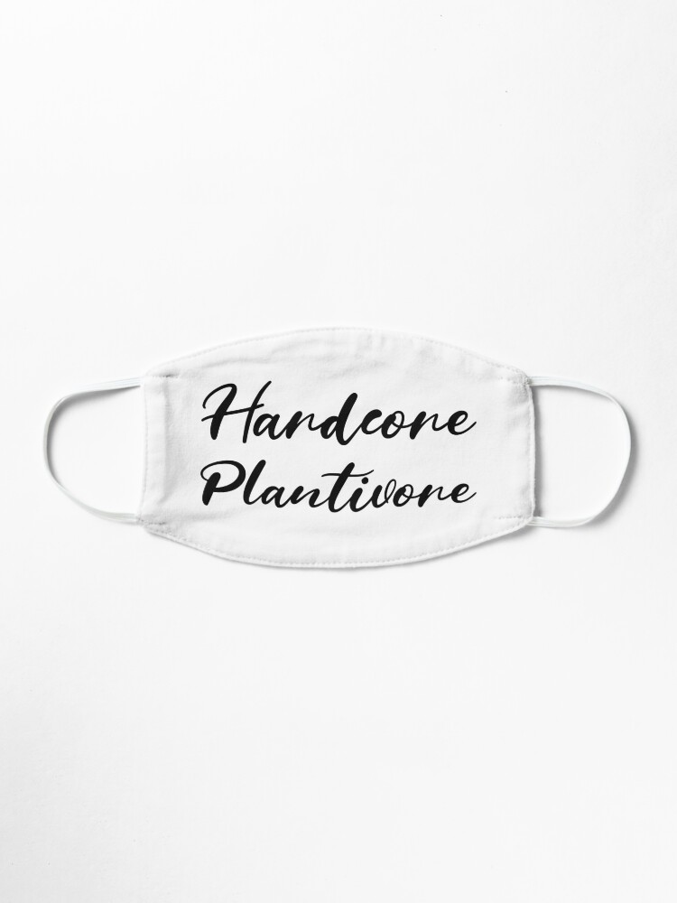 Alternate view of Hardcore Plantivore Black Mask