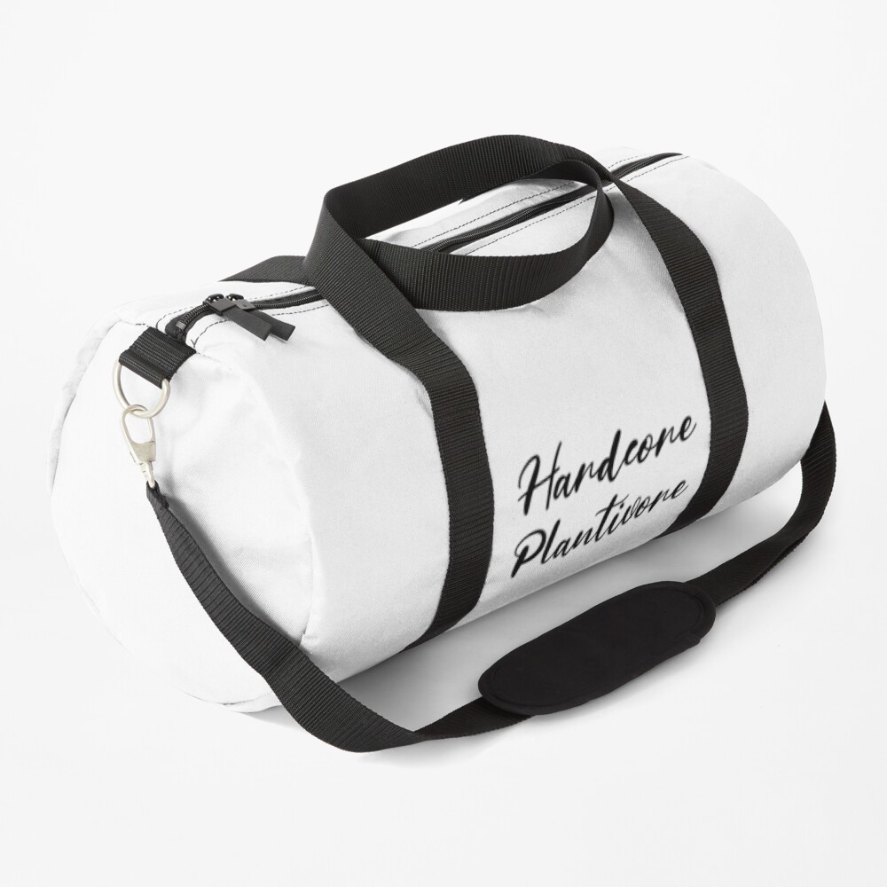 Hardcore Plantivore Black Duffle Bag