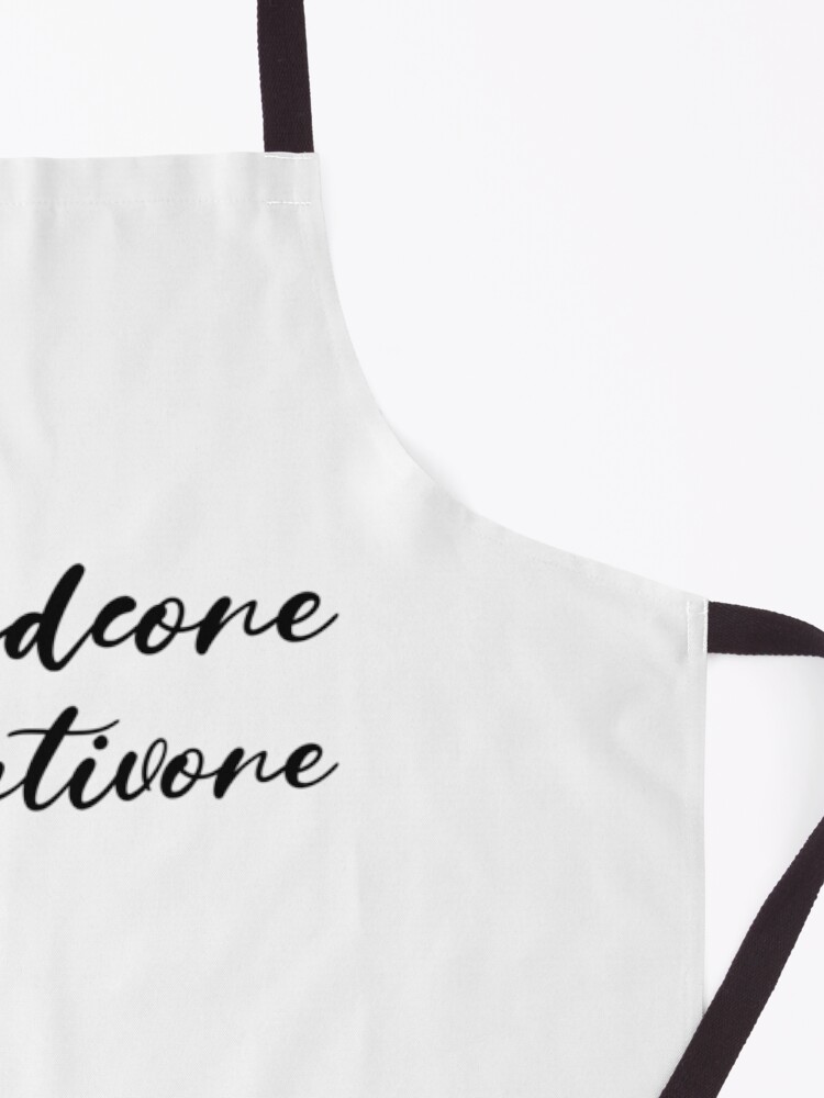 Alternate view of Hardcore Plantivore Black Apron