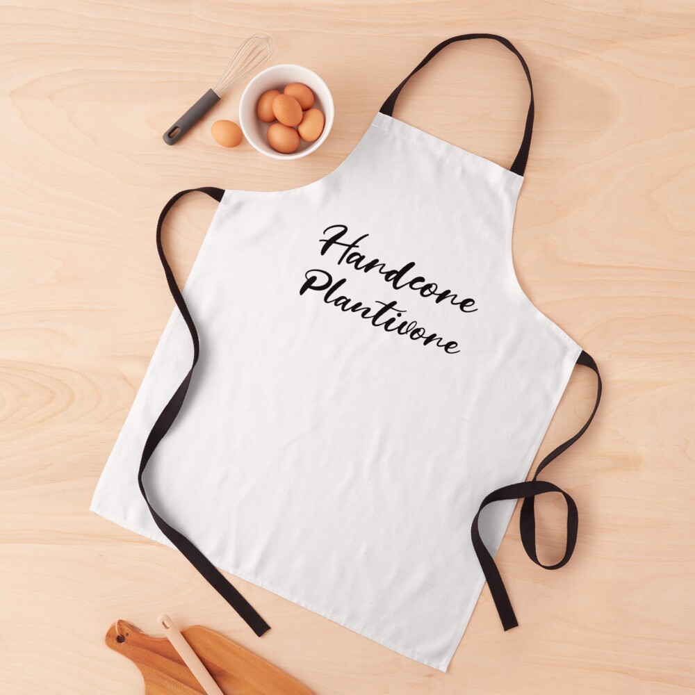 Hardcore Plantivore Black Apron