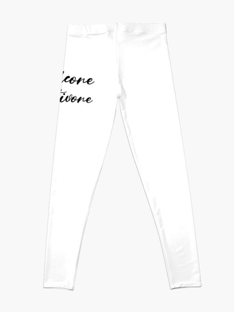 Alternate view of Hardcore Plantivore Black Leggings