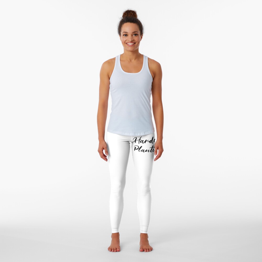 Hardcore Plantivore Black Leggings