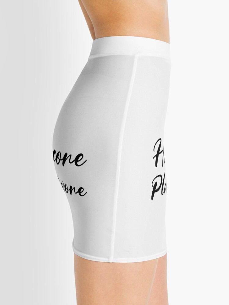 Alternate view of Hardcore Plantivore Black Mini Skirt