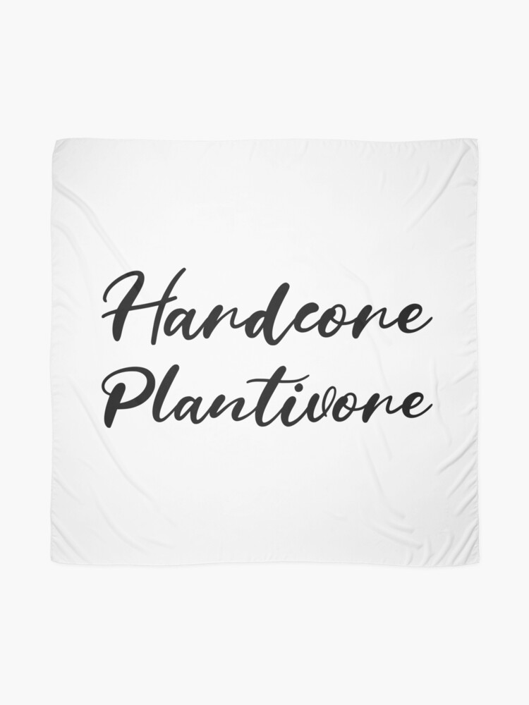 Alternate view of Hardcore Plantivore Black Scarf