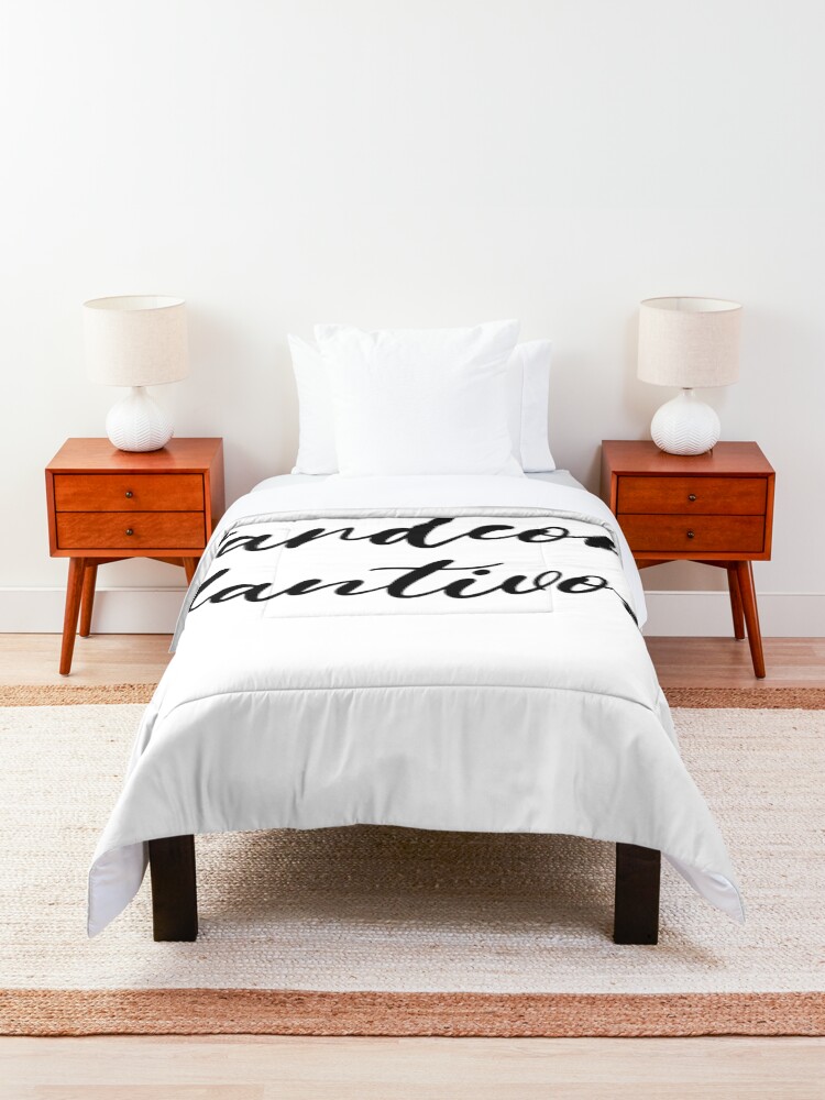 Alternate view of Hardcore Plantivore Black Comforter
