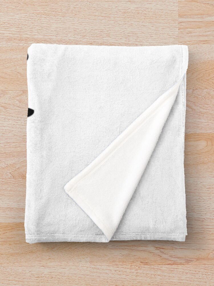Alternate view of Hardcore Plantivore Black Throw Blanket