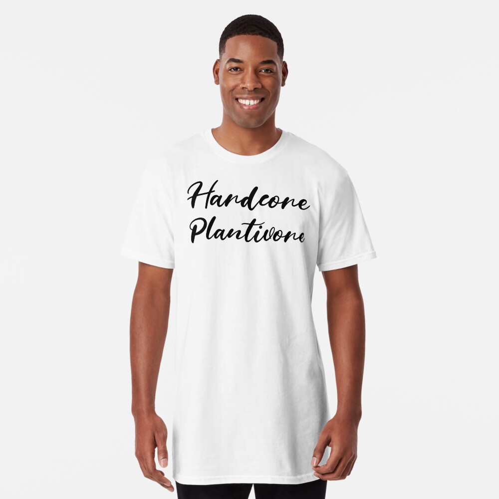 Hardcore Plantivore Black Long T-Shirt