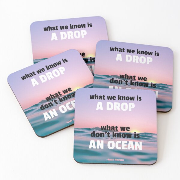 Item preview, What we know is a drop, What we don't know is an ocean designed and sold by henes88.