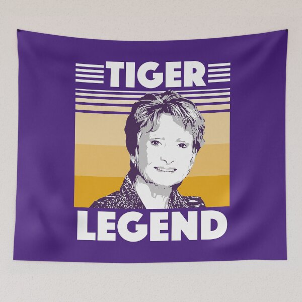 Item preview, DD the Tiger Legend Gymnastics Retro designed and sold by SLAG-Creative.