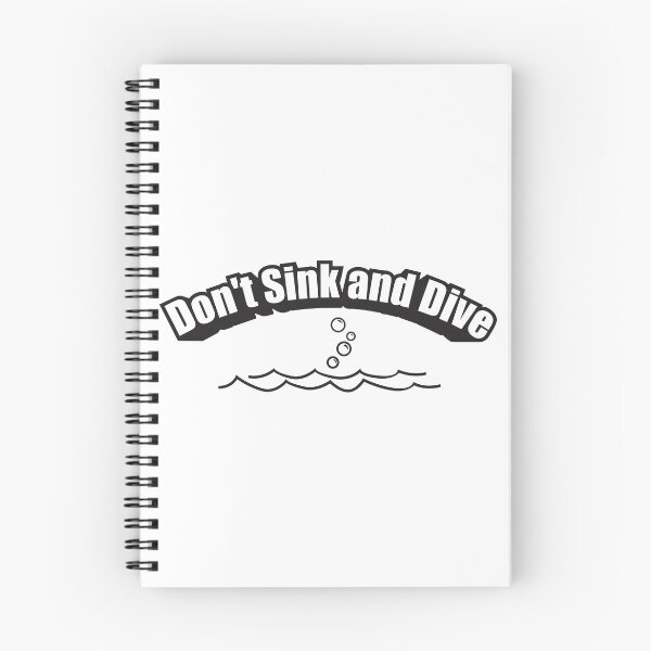 Item preview, Don't Sink and Dive  designed and sold by yassinehelal.
