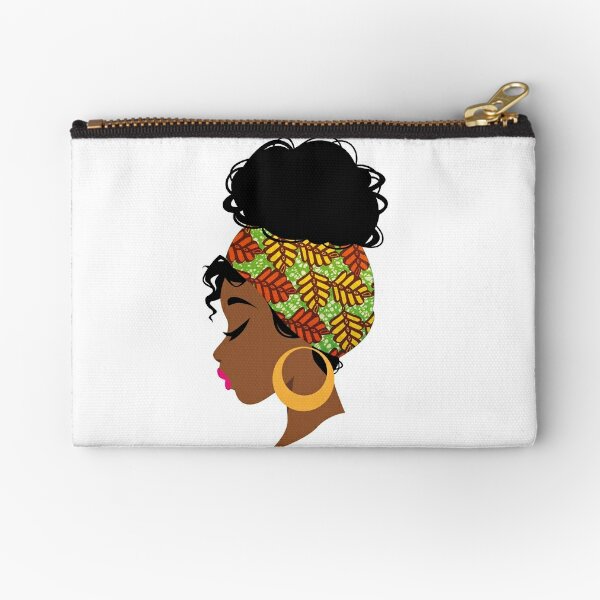 Ankara Wristlet Pouch