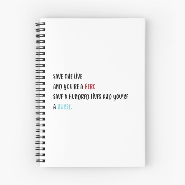 Item preview, save one live and you're a hero save a hundred lives and you're a nurse. and designed and sold by paaolasofiaa.