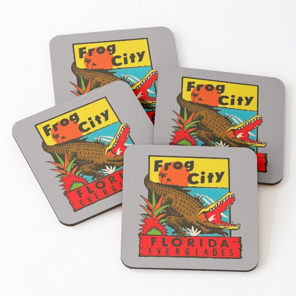 Item preview, Vintage Florida Everglades Decal designed and sold by Decal Mania.