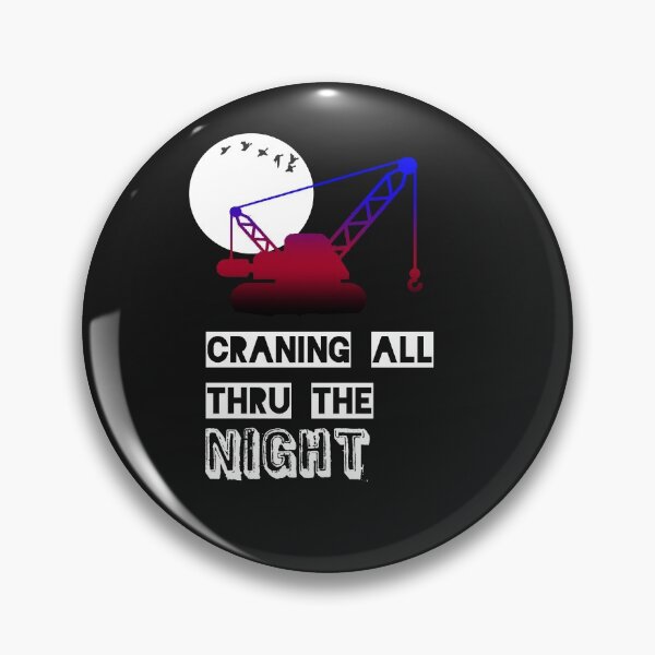 Item preview, Craning All Thru The Night designed and sold by SharpThreadZ.