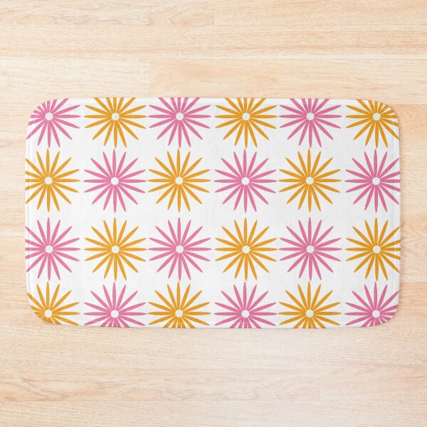 Item preview, Pink Orange Daisies Pattern designed and sold by Orchyd.