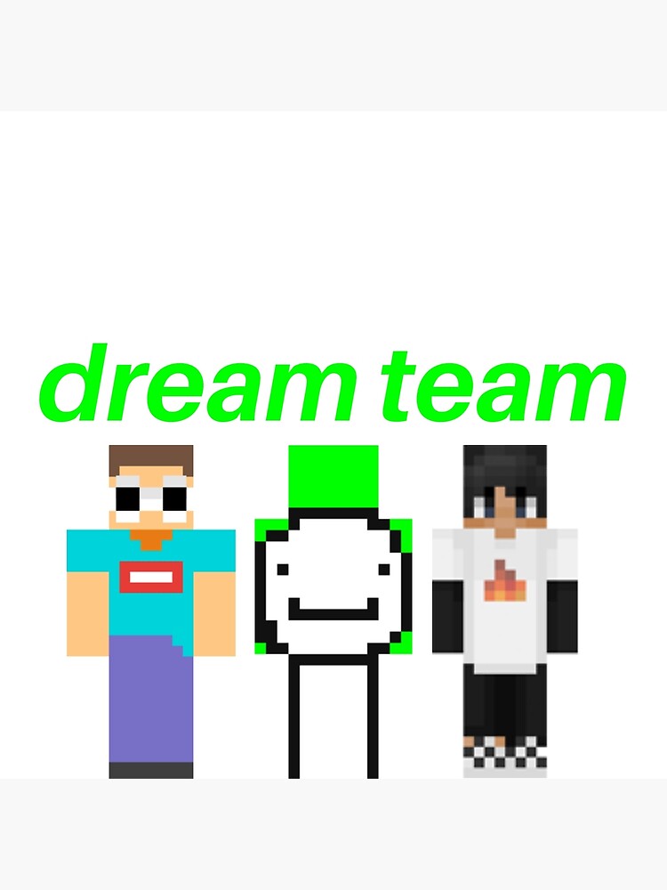 dream & sapnap  Minecraft skins aesthetic, Dream team, Dream team app