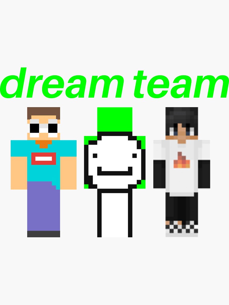 dream & sapnap  Minecraft skins aesthetic, Dream team, Dream team app