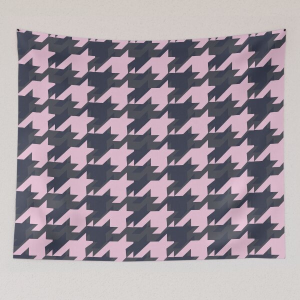 Item preview, Pink Houndstooth  designed and sold by Megan Miranda.