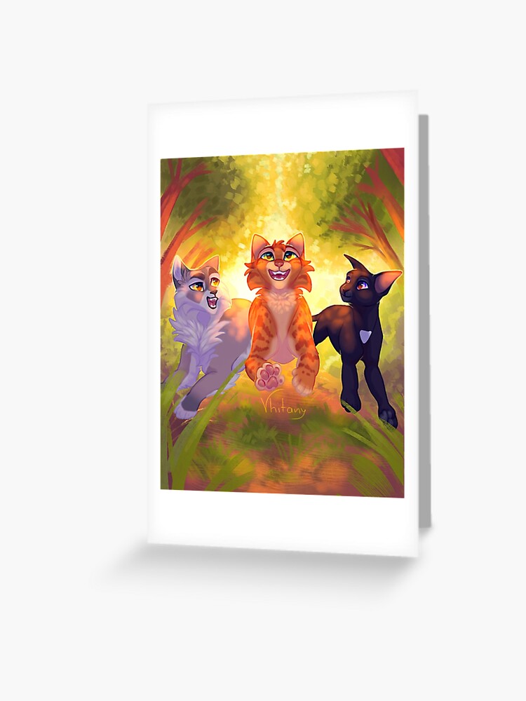 Firestar Warriors Headshot | Greeting Card