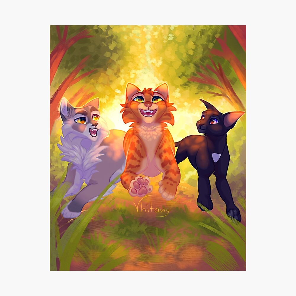 Firestar Warriors Headshot | Art Print